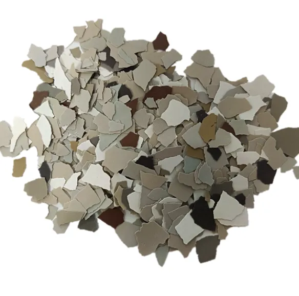 Hard Epoxy Flakes Resin Epoxy Flaeks Mica For Garage Floor Making