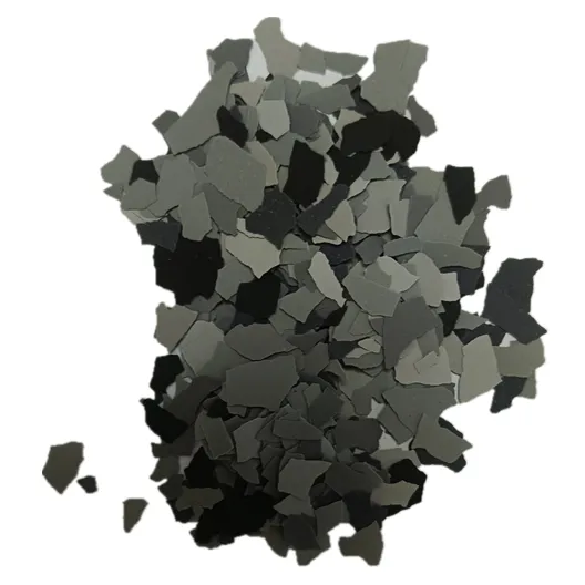 Hard Epoxy Flakes Resin Epoxy Flaeks Mica For Garage Floor Making